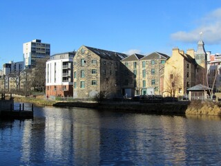 Water of Leith, Leith, Edinburgh.