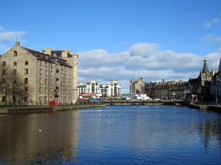 Water of Leith, Leith, Edinburgh.
