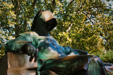 Escultura de Gallus Anonymus. Budapest