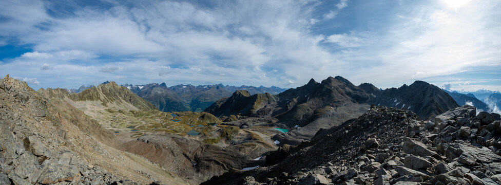 Naturschutzgebiet Macun-Seen, Zernez, Engadin, Graub&uuml;nden, Schweiz