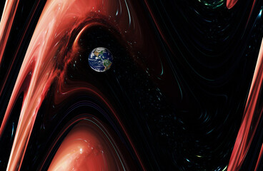 earth space nebular