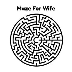 Maze For Wife