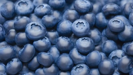blueberries in the water