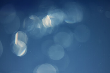 underwater background blue air bubbles abstract