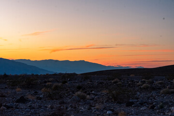 Sunset, Death Valley National Park, California