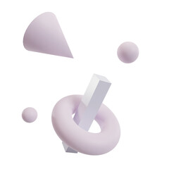 3d Shapes Transparent Background
