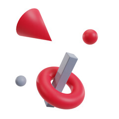 3d Shapes Transparent Background