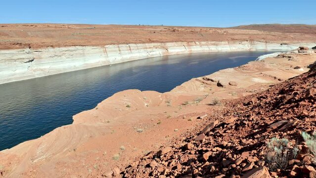Record low water level at Lake Powell in 2022