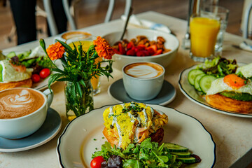 Perfect breakfast in san francisco