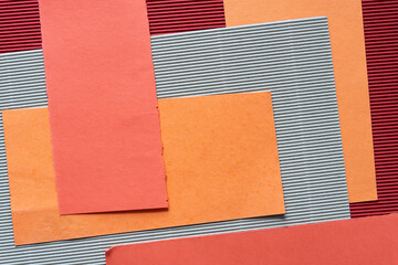 plain and corrugated paper background