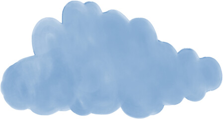 Cloud watercolor