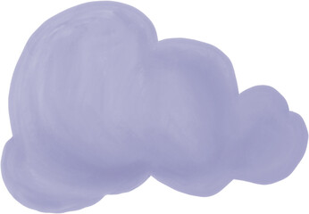 Cloud watercolor