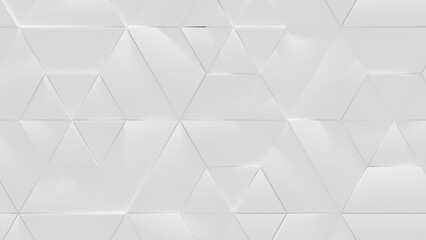 White Abstract Background (3D Illustration)