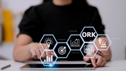 Objectives and Key Results OKR. Methods for project management