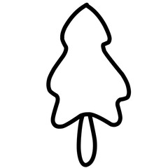 Cute Abstract Conifer Fir