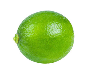 Fresh lime isolated on transparent png