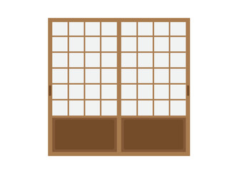 障子のイラスト