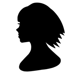Woman silhouette