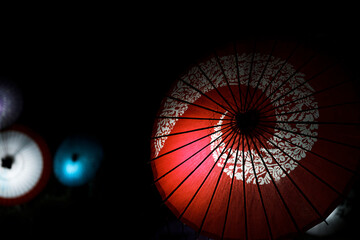 Asuka Lighting Festival in Nara, Japan