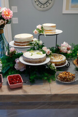 table with food