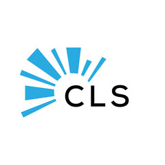 CLS letter logo. CLS blue image on white background and black letter. CLS technology  Monogram logo design for entrepreneur and business. CLS best icon.
