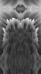 Monochrome pattern and design in shades of light and dark grey