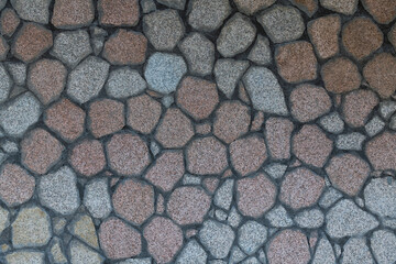 Background of the stone wall