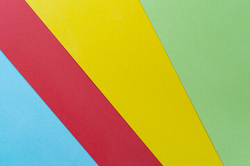 カラフルな色画用紙