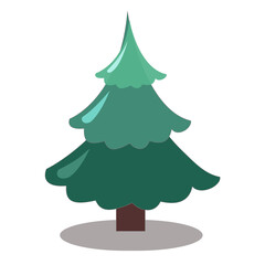 coloring various lagom firs with hatching scribble style. Hand-drawn Christmas trees with toys. ink element for cards, stamps, banners and your creativity