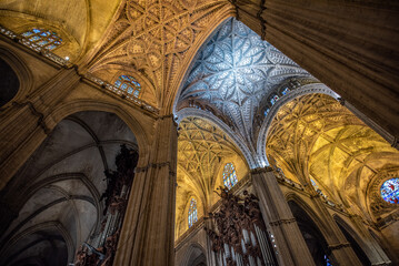 Seville Cathedral of Saint Mary of the See in Seville, Andalusia, Spain