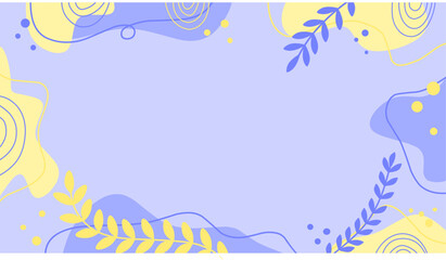 frame with flowers