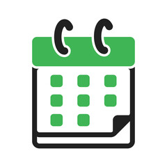 calendar and date icon on isolated background. set of calendar and date icons