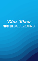 青色の波紋グラデーションが滑らかに広がるタイトル背景画像用のベクターイラストEPS10