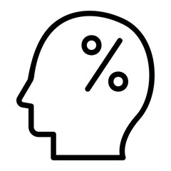 mind line icon