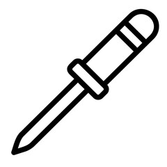 screwdriver line icon