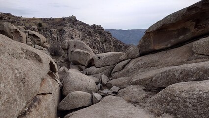 rocks in the desert