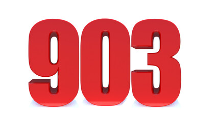 903 number