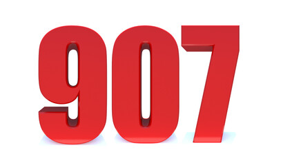 907 number