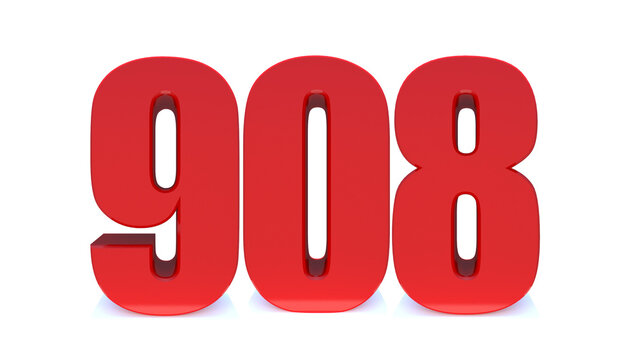 908 number