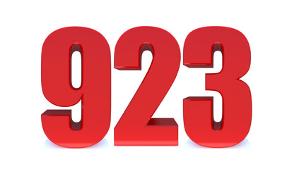 923 number