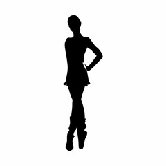 Fototapeta na wymiar female models logo