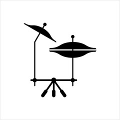 Cymbals Icon, Music Instrument Icon