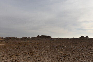 landscape of the desert