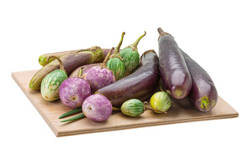 Asian egg-plant assortie