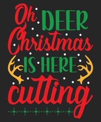 Christmas Coloring SVG T-shirt Design