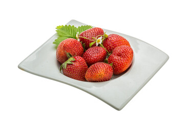 Ripe strawberry