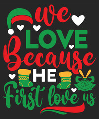 Christmas Coloring SVG T-shirt Design