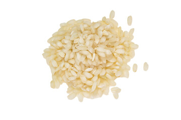 Raw Arborio rice for Risotto