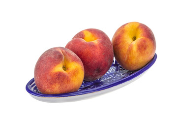 Bright ripe peaches