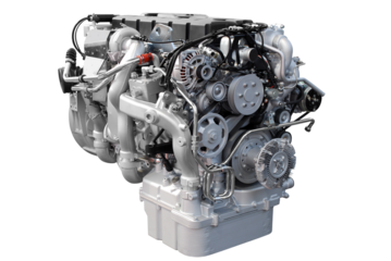 truck engine transparent